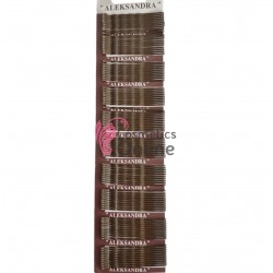 Agrafe pentru par AMT025AA Maro, 100 bucati Aleksandra de 5,7 cm